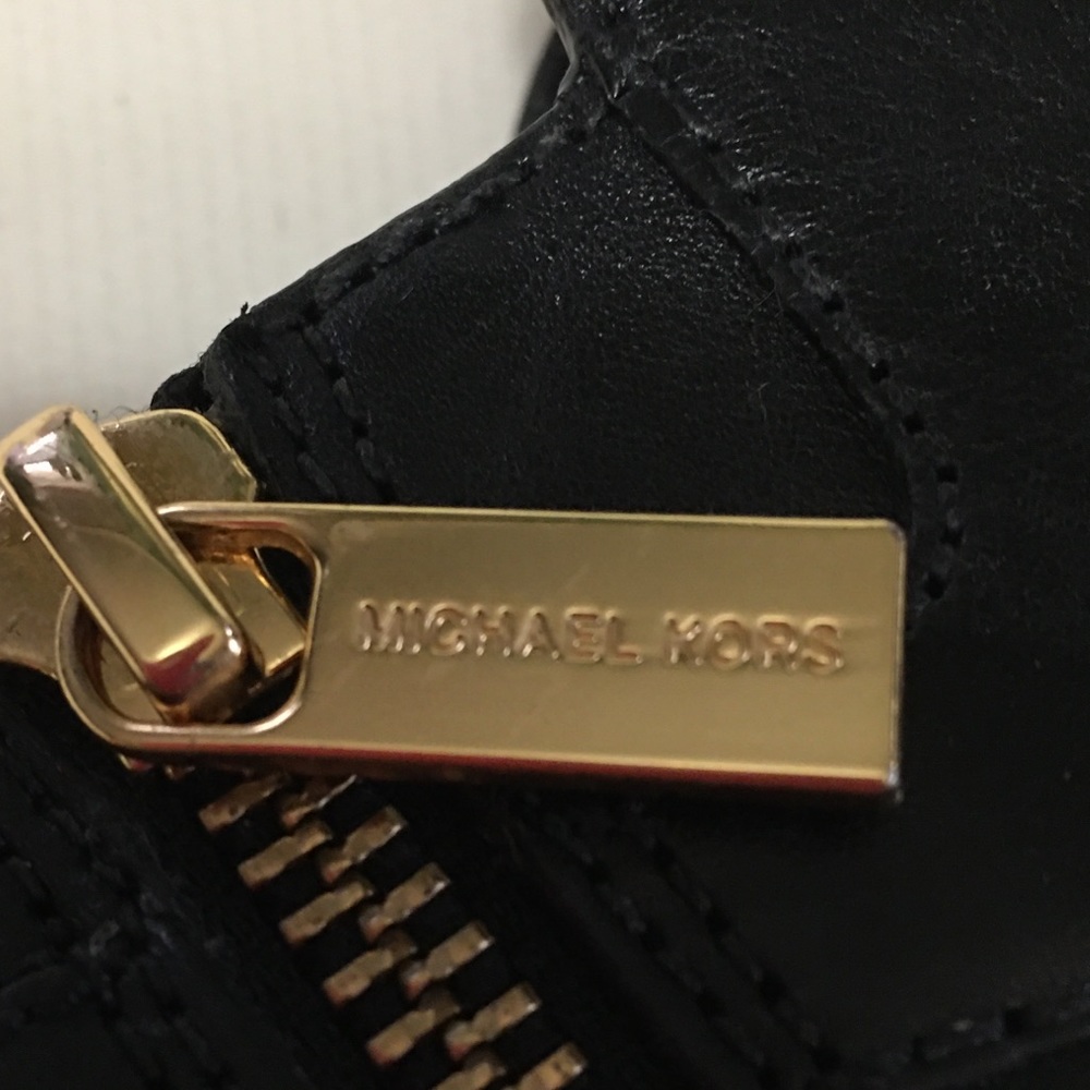 MICHAEL KORS Leather Platform Ankle Booties - Picture 4 of 6